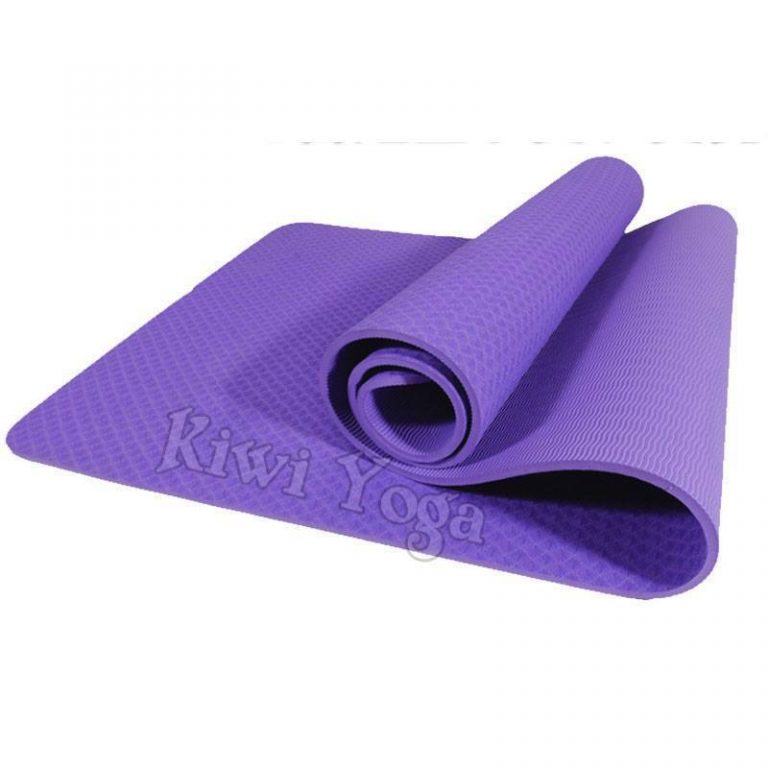 Thảm tập Yoga nhập khẩu Đài Loan 1 lớp tím nhạt