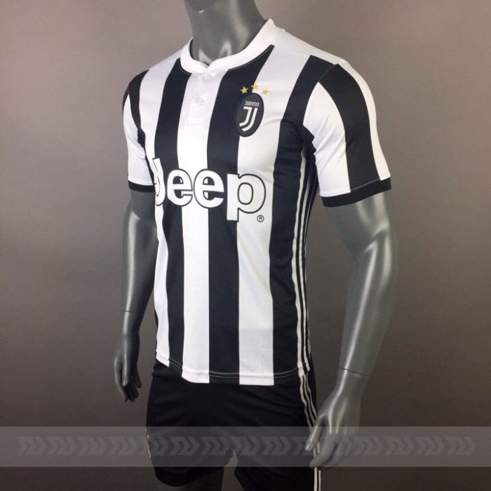 Áo bóng đá CLB Juventus sọc đen trắng năm 2018