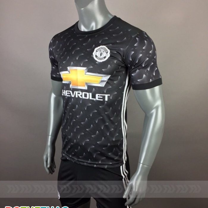 Áo bóng đá CLB Manchester United màu đen 2018
