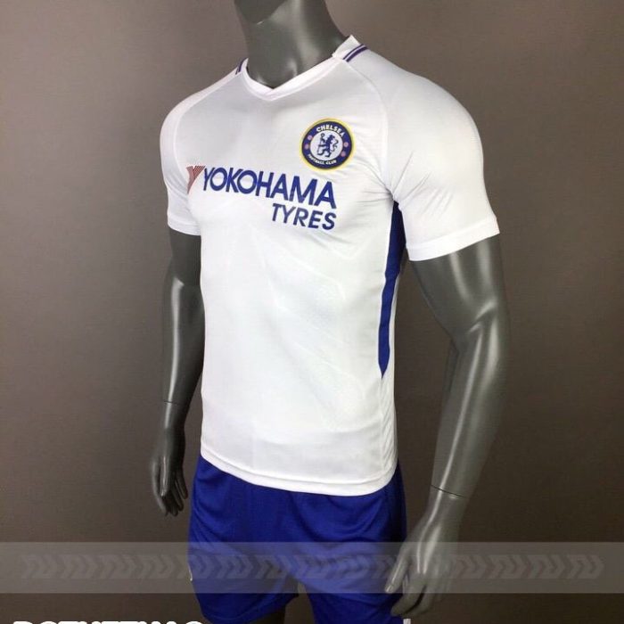Áo bóng đá CLB Chelsea màu trắng năm 2018