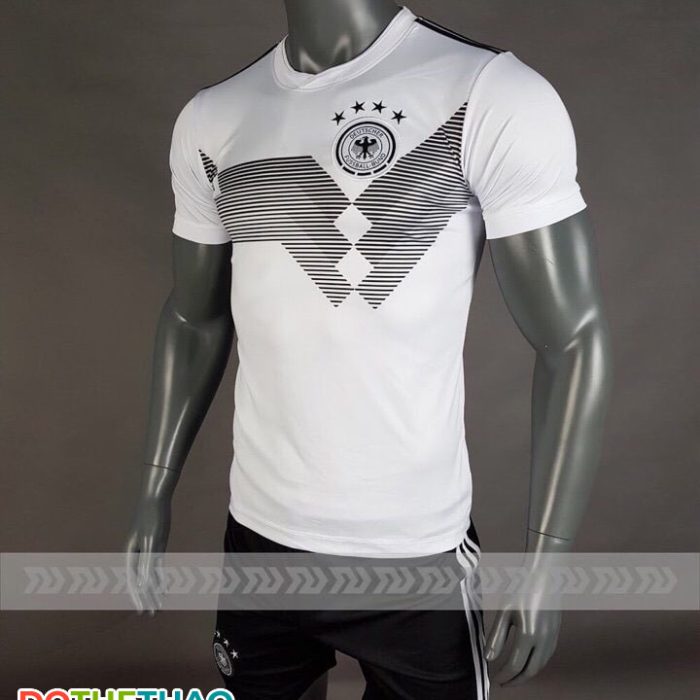Áo bóng đá đội tuyển Đức trắng năm 2018