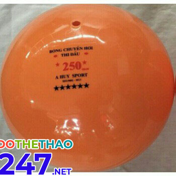 Quả bóng chuyền hơi A Huy 250g màu cam