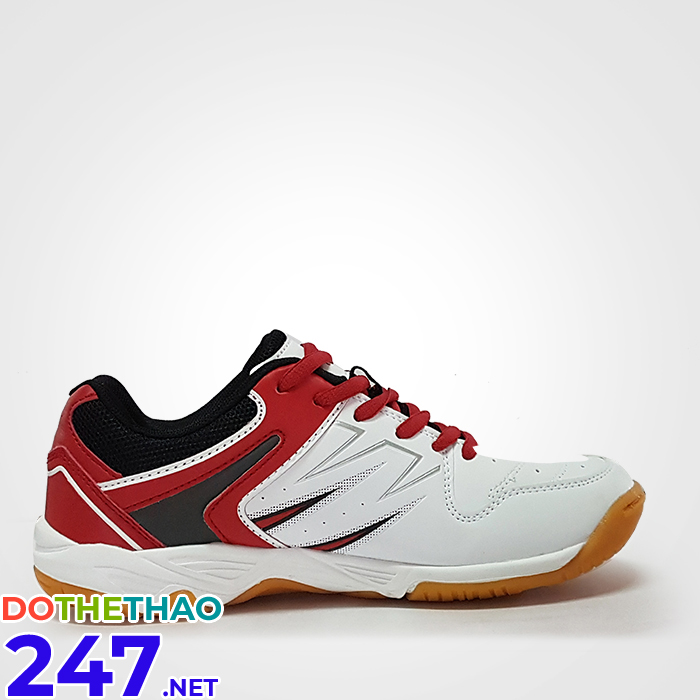 Giày cầu lông, bóng chuyền Promax PR17011 màu trắng đỏ