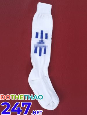 Tất bóng đá dài màu trắng