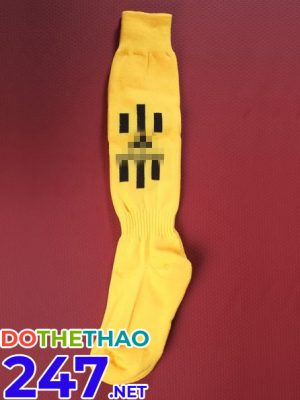 Tất bóng đá dài màu vàng