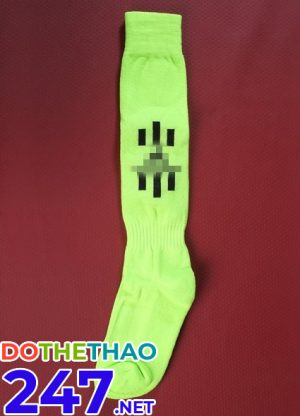 Tất bóng đá dài màu xanh chuối