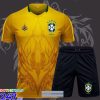 Áo bóng đá đội tuyển Brasil màu vàng chế năm 2018