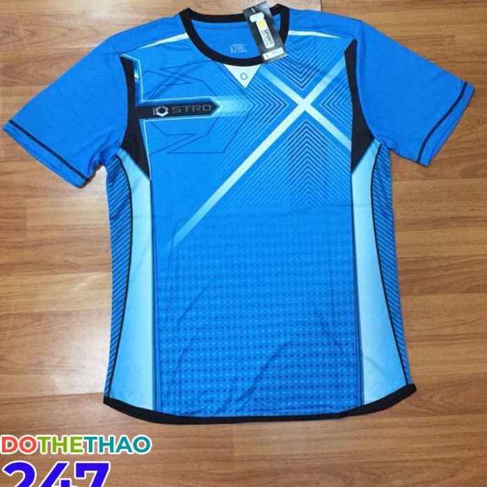Áo bóng đá không logo màu xanh ngọc mã KLG-24 mới nhất 2018