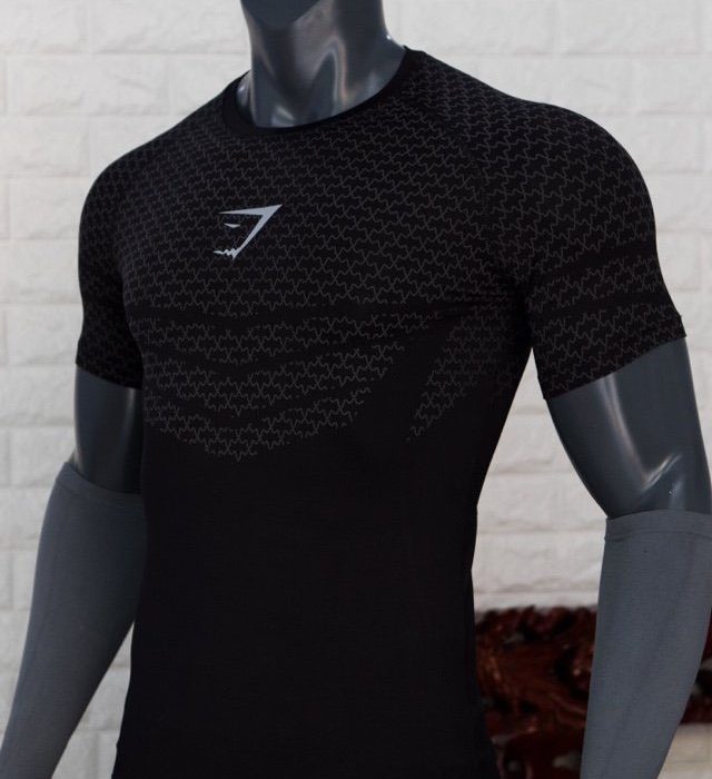 Áo gym nam mã G247 -01 màu đen