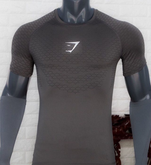 Áo gym nam mã G247 -03 màu xám 