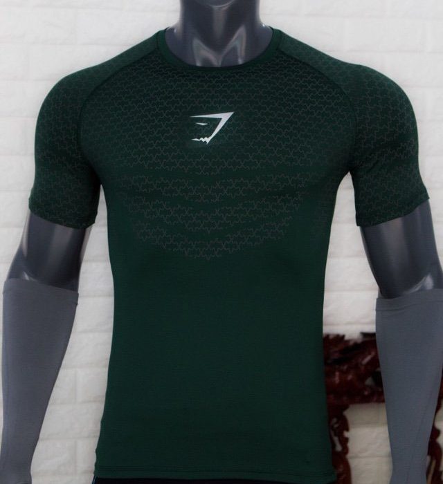Áo gym nam mã G247 -02 màu xanh lính 