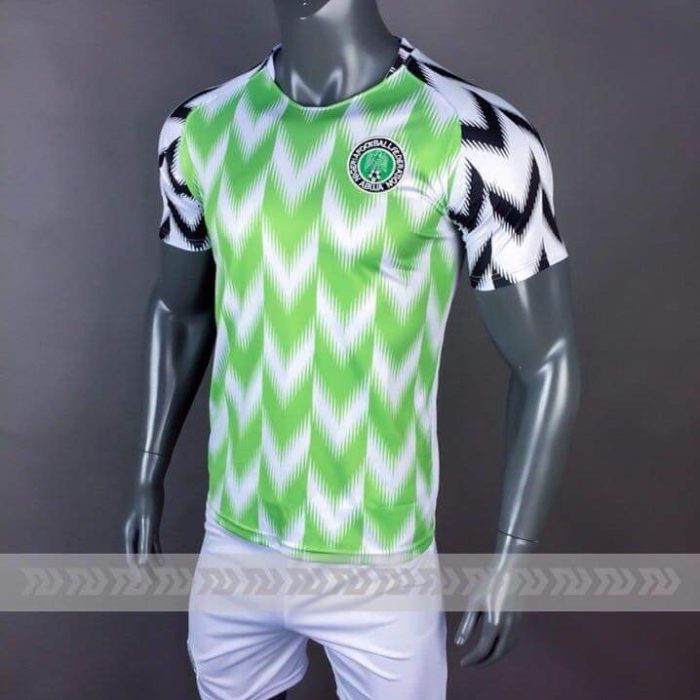 Áo bóng đá đội tuyển Nigeria World cup mới nhất năm 2018