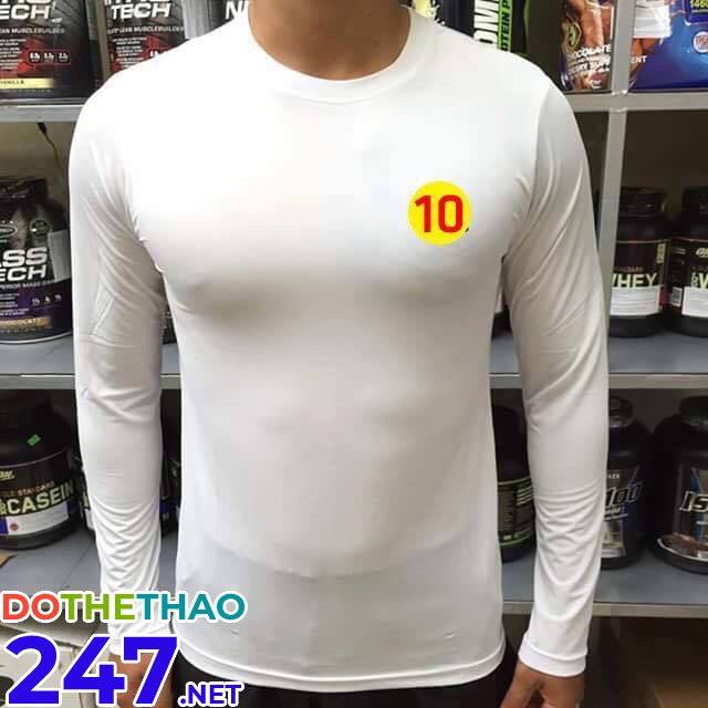 Áo lót bóng đá body màu trắng
