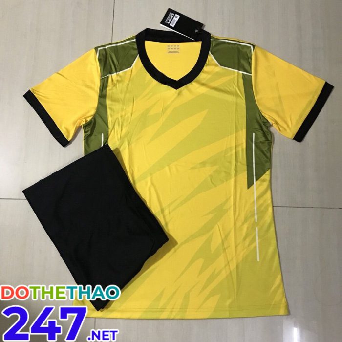 Áo bóng đá không logo màu đỏ mã KLG-62
