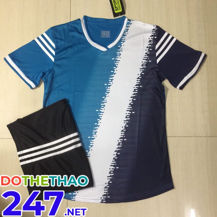 Áo bóng đá không logo mã KLG-64 mới nhất 2018