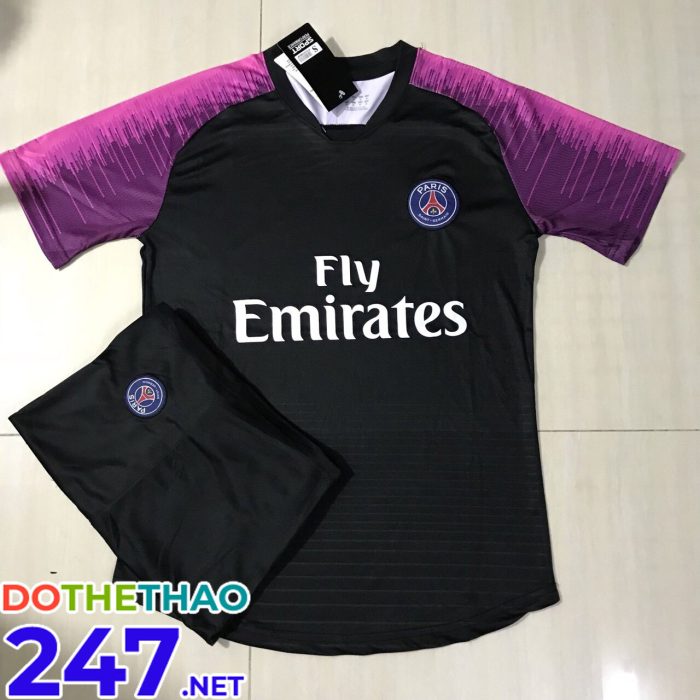 Áo bóng đá CLB PSG đen mới nhất 2018-2019