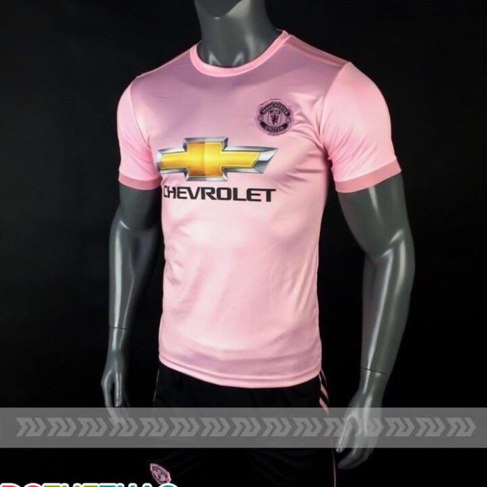 Áo bóng đá CLB Mancity United màu hồng mới năm 2018-2019