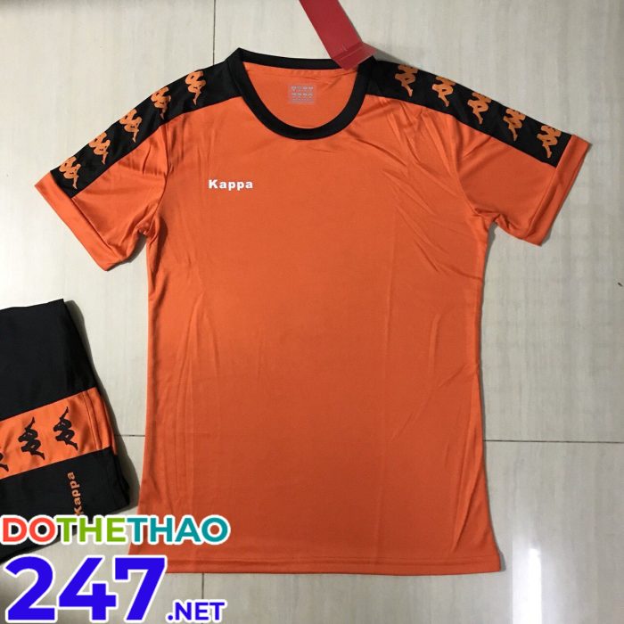 Áo bóng đá Kappa màu cam mã KLG-69 mới nhất