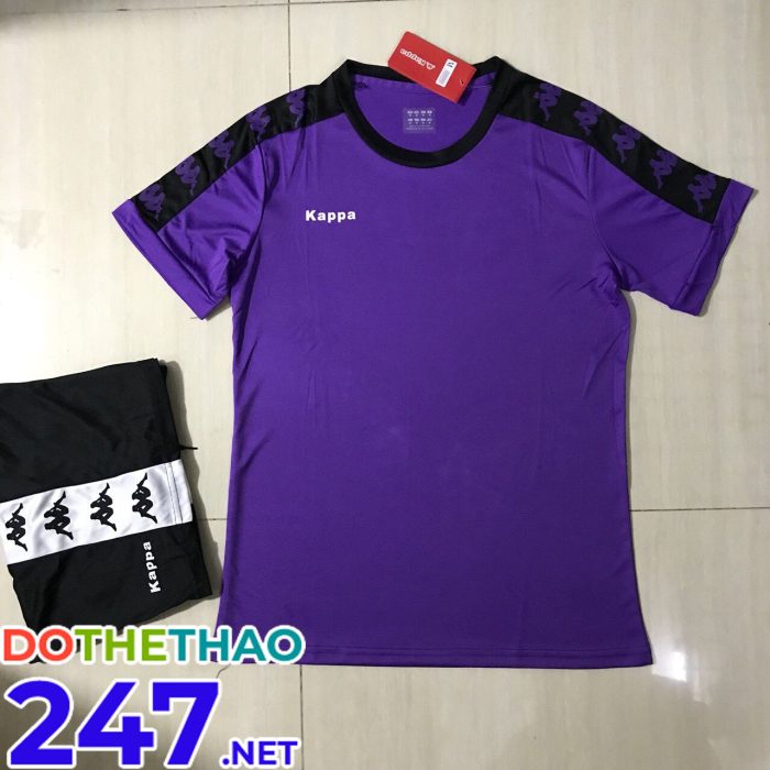 Áo bóng đá Kappa màu tím mã KLG-68 mới nhất