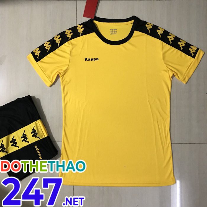 Áo bóng đá Kappa màu vàng mã KLG-67 mới nhất