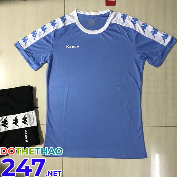 Áo bóng đá Kappa màu xanh ngọc mã KLG-65 mới nhất 2018