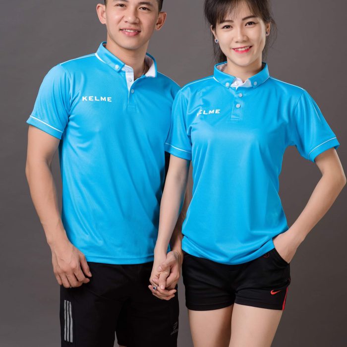 Áo bóng chuyền nam nữ KELME 05 màu ngọc mới nhất 2019