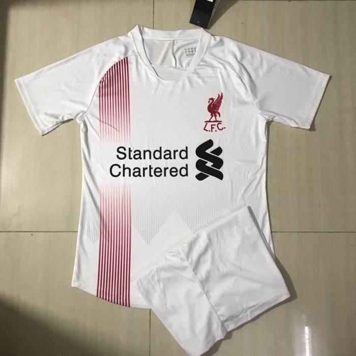 Áo bóng đá CLB Liverpool màu trắng mới 2019 -2020