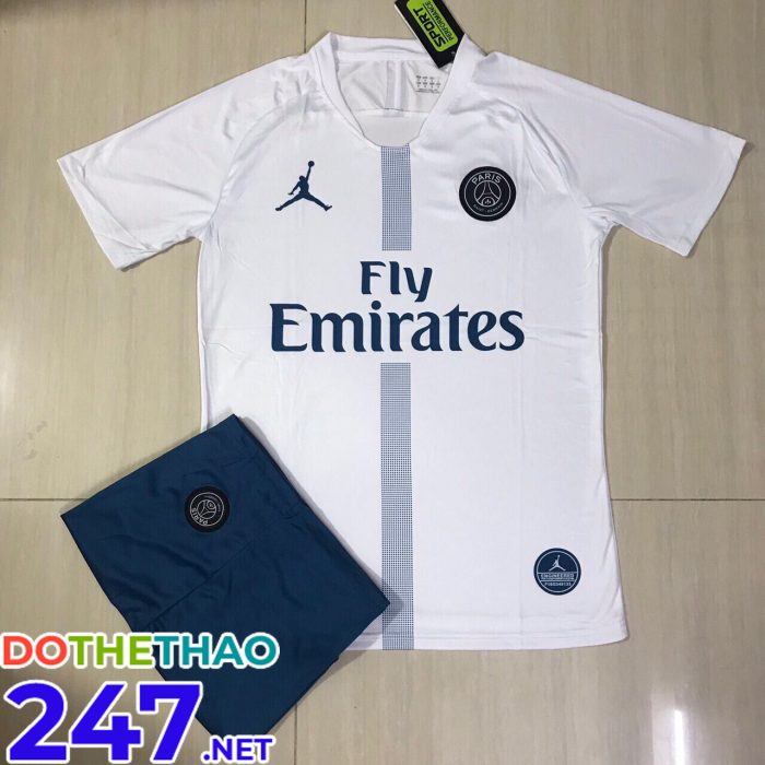 Áo bóng đá CLB PSG màu trắng mới nhất năm 2019-2020