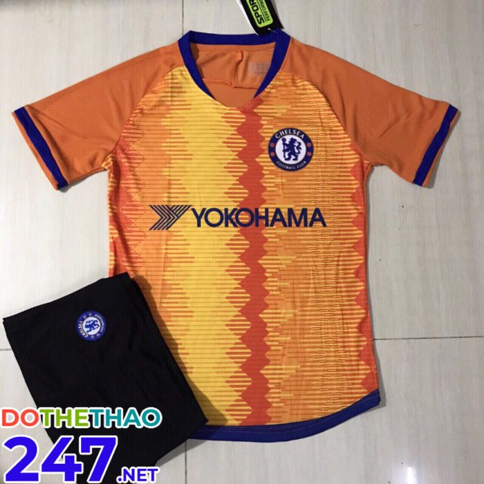 Áo bóng đá CLB Chelsea màu cam mới nhất năm 2019-2020