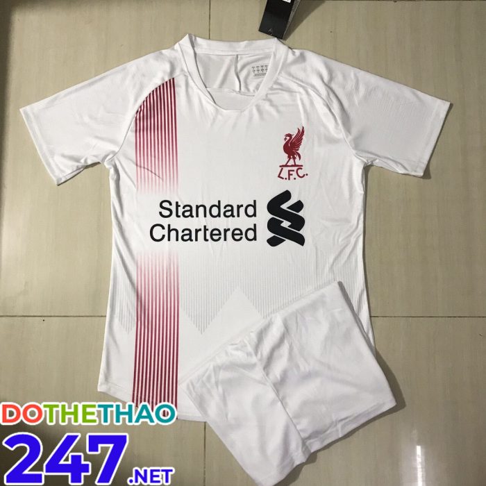 Áo bóng đá CLB Liverpool màu trắng mới nhất năm 2019-2020