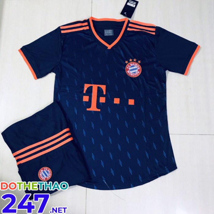 Áo bóng đá CLB Bayern màu tím than mới nhất năm 2019-2020