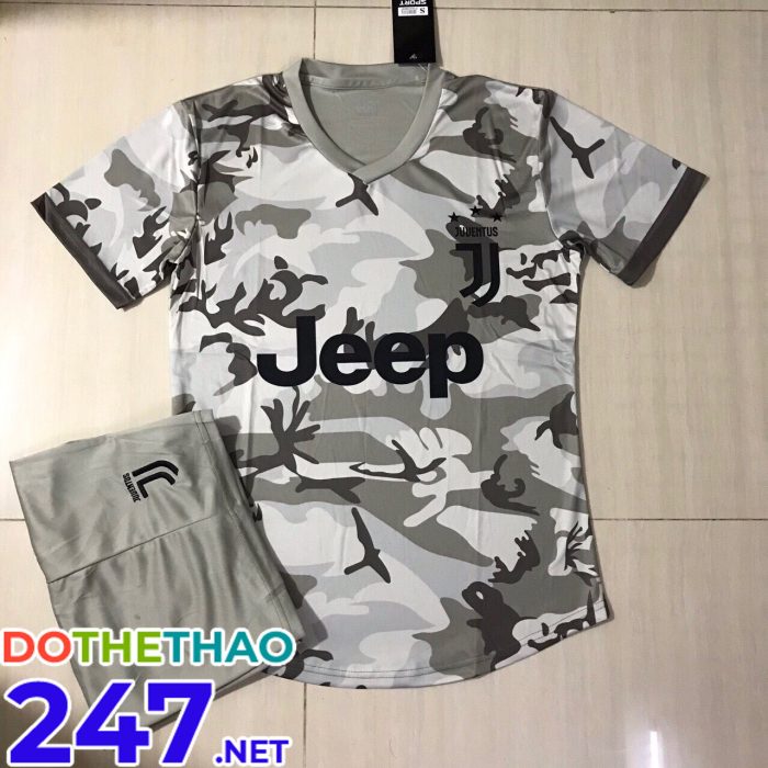 Áo bóng đá CLB Juventus màu xám mới nhất năm 2019-2020