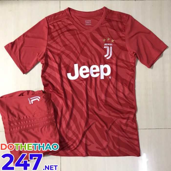 Áo bóng đá CLB Juventus màu đỏ mới nhất năm 2019-2020
