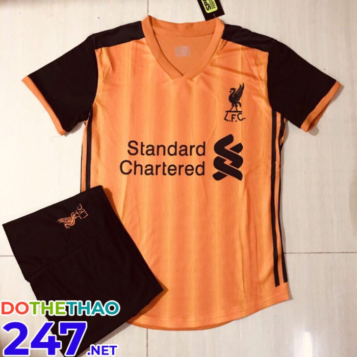Áo bóng đá CLB Liverpool màu cam mới nhất năm 2019-2020