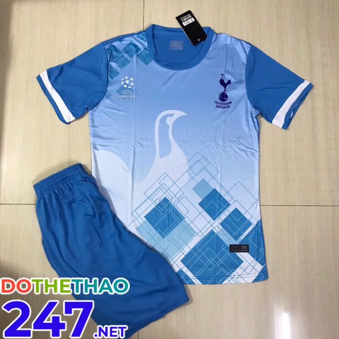 Áo bóng đá đội tuyển Tottenham màu xanh trời mới nhất năm 2019-2020