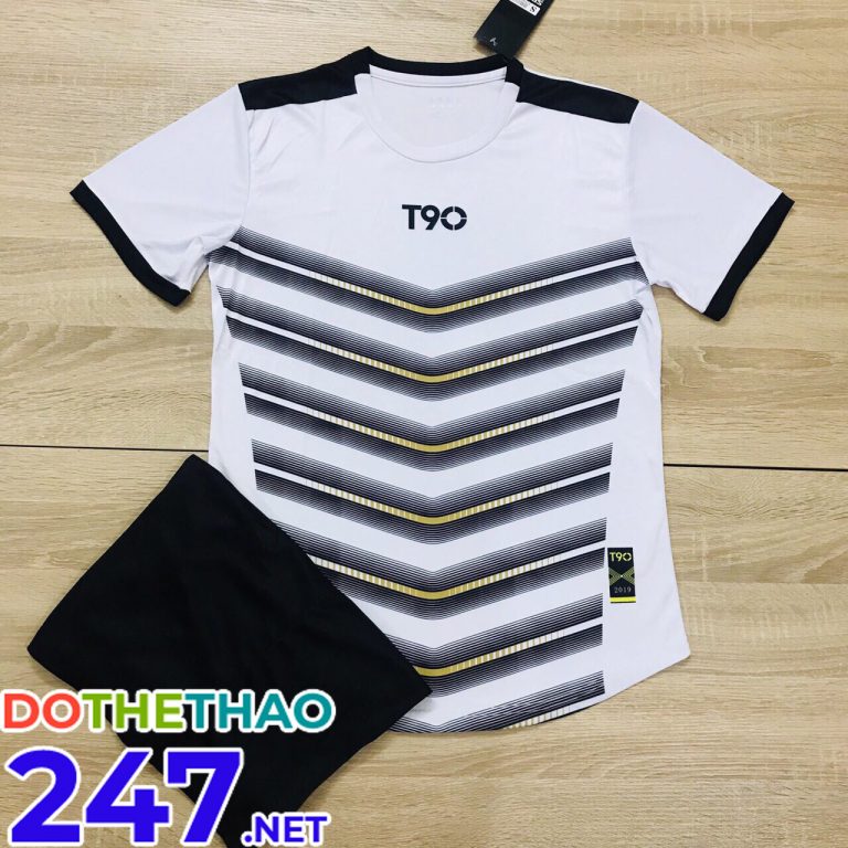 Áo bóng đá KLG mã KLG-178 màu trắng mới nhất 2019-2020 