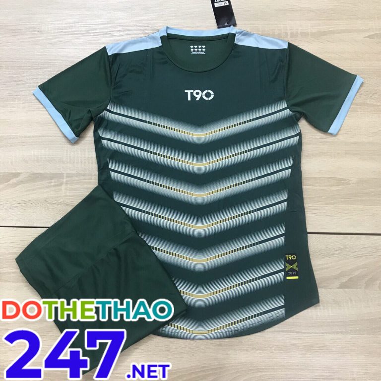 Áo bóng đá KLG mã KLG-177 màu xanh mới nhất 2019-2020 