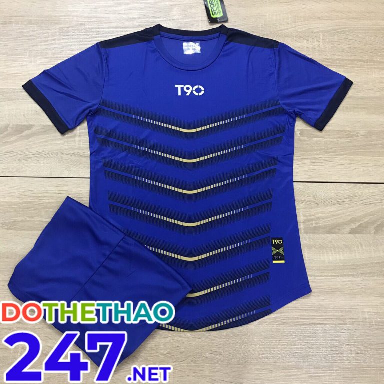 Áo bóng đá KLG Zuka mã KLG-176 màu xanh đậm mới nhất 2019-2020