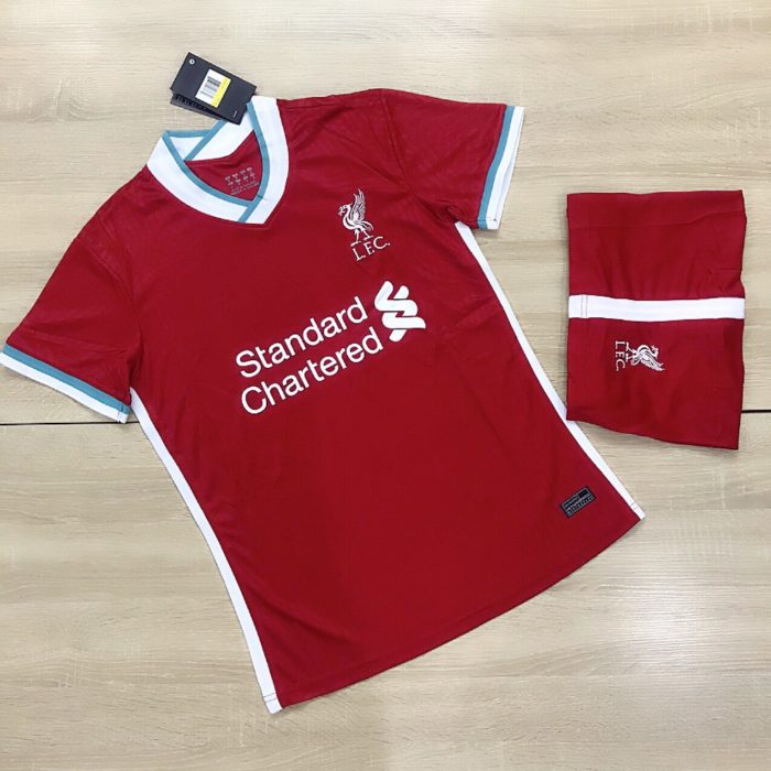 Áo bóng đá CLB Liverpool màu đỏ mới nhất mùa giải 2021