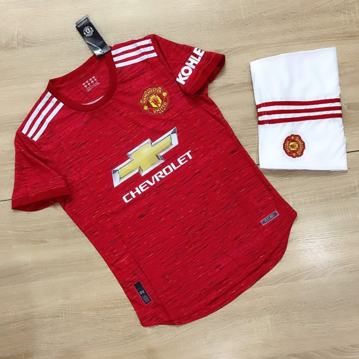 Áo bóng đá CLB Manchester United màu đỏ mới nhất mùa giải 2021