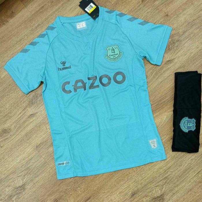 Áo bóng đá CLB Everton màu xanh da mới nhất 2021-2022