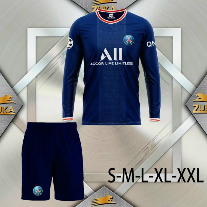 Áo bóng đá dài tay CLB PARIS SAINT-GERMAIN mới nhất 2021-2022