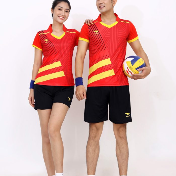 Áo bóng chuyền nam nữ Hiwing H8 chính hãng màu đỏ