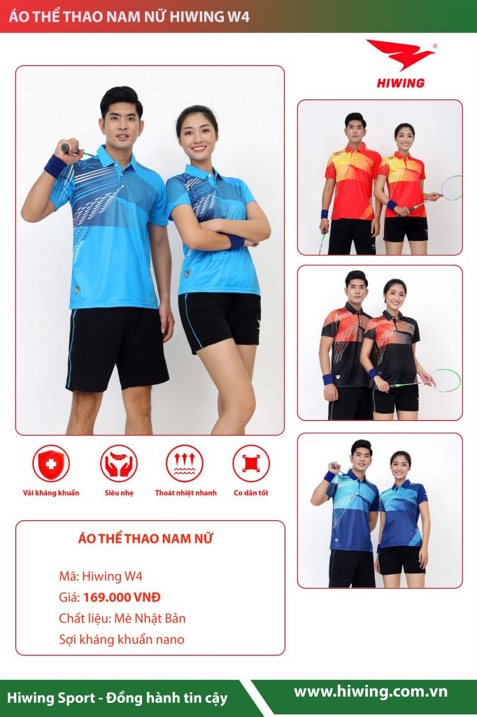 Quần áo chơi cầu lông