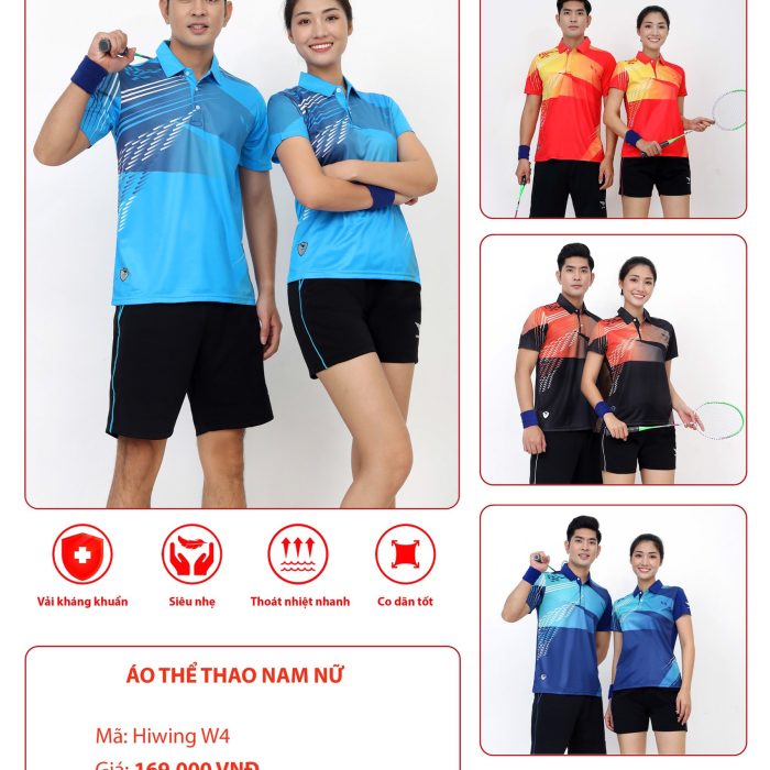 Quần áo chơi cầu lông