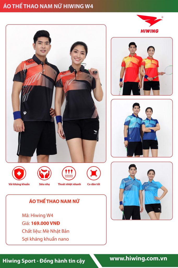 Quần áo cầu lông đẹp