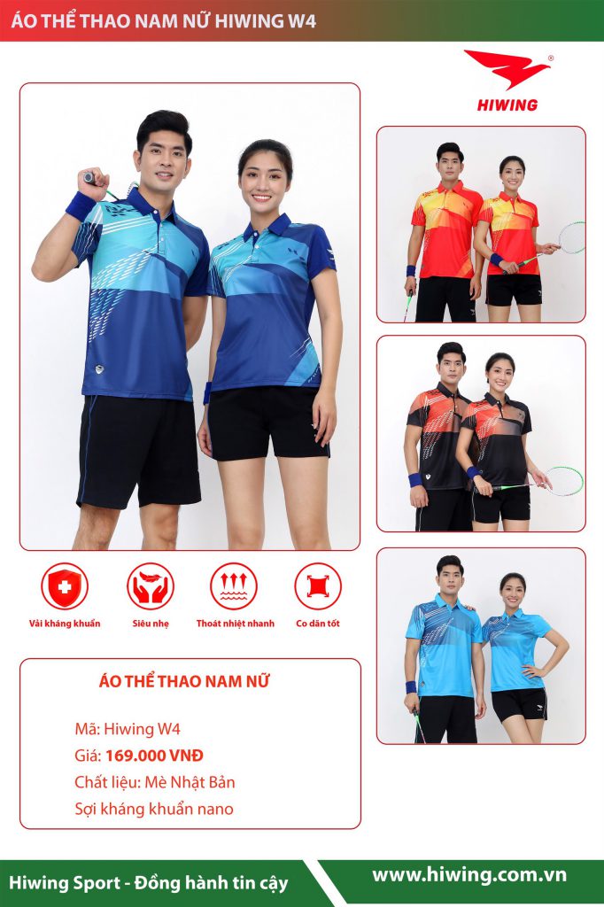 Quần áo chơi cầu lông