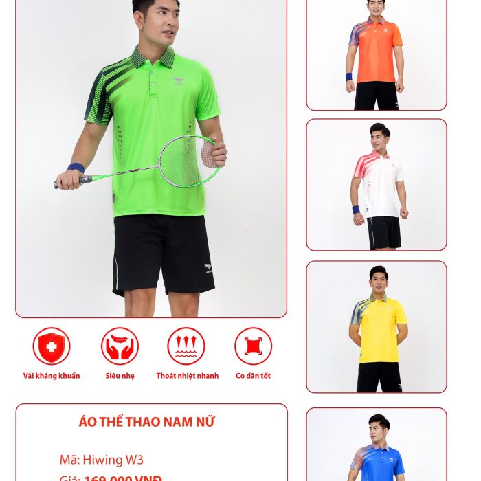 quần áo cầu lông nam xanh 1