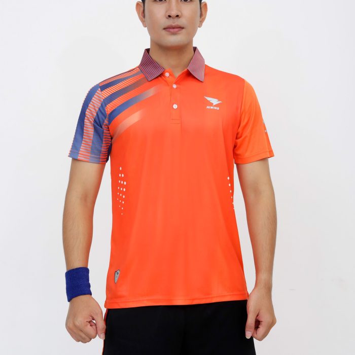 áo cầu lông nam cam 3