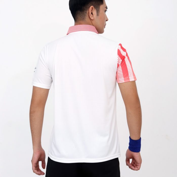 áo cầu lông nam trắng 4